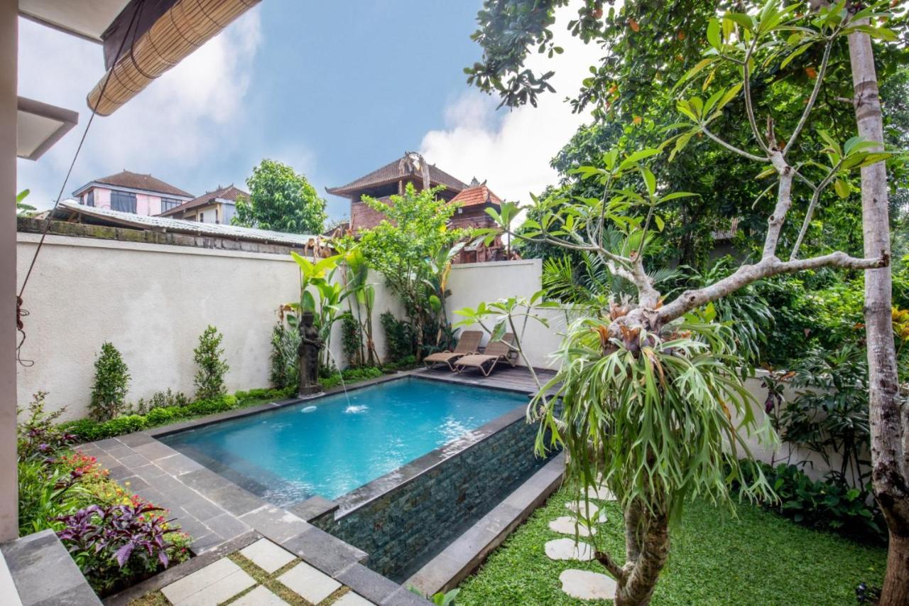 Sari Bamboo Villas Ubud Esterno foto