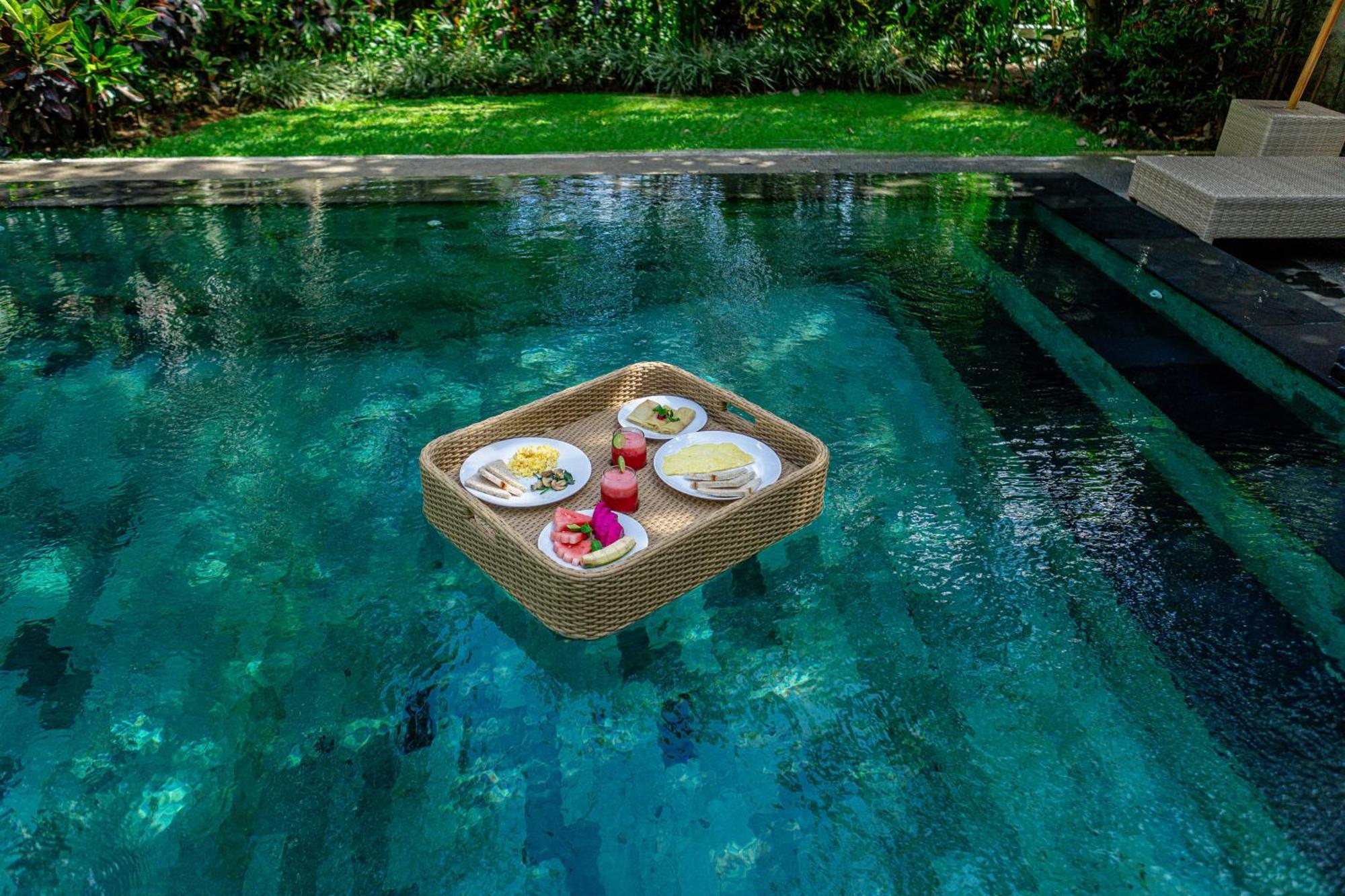 Sari Bamboo Villas Ubud Esterno foto