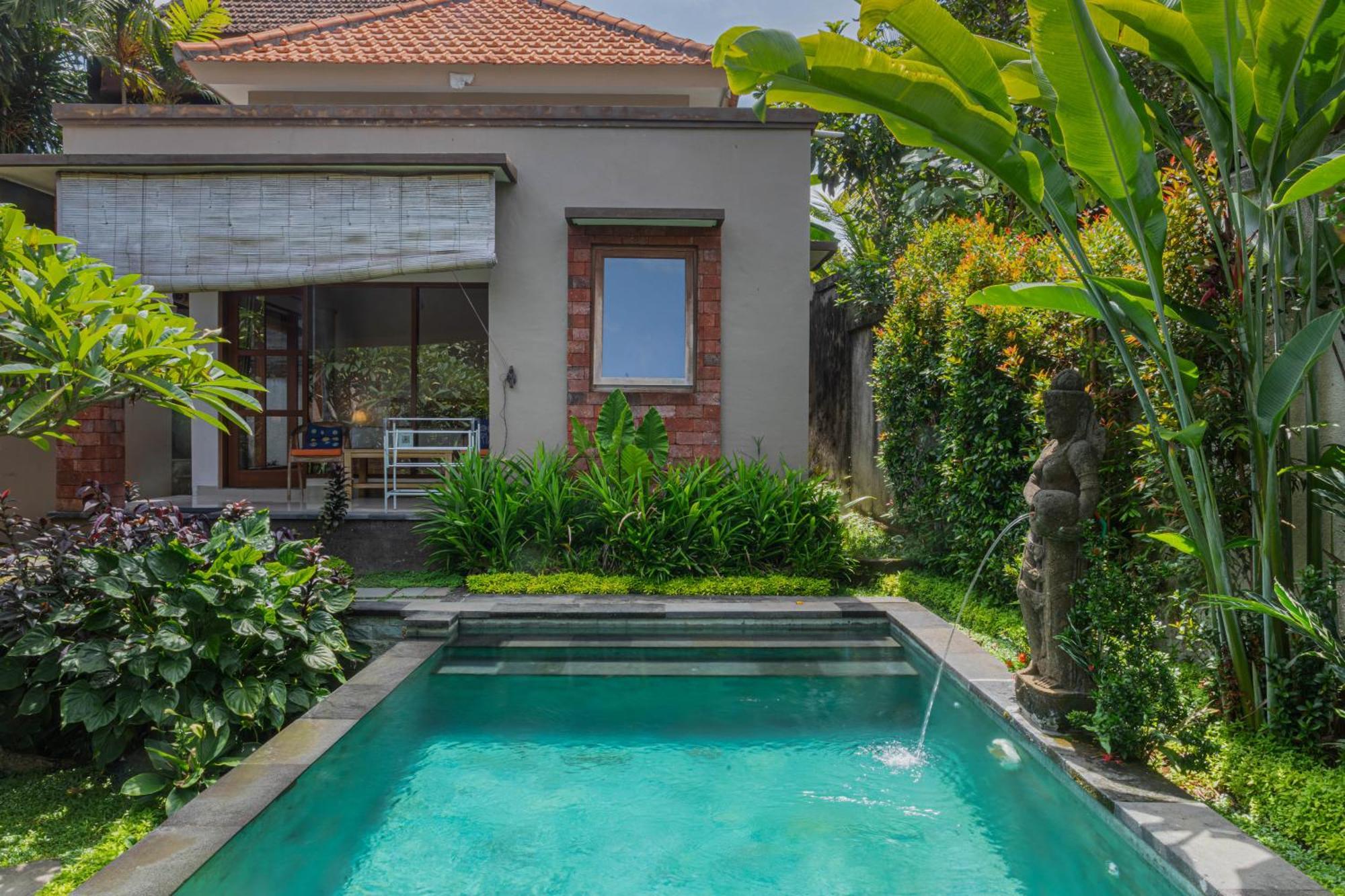 Sari Bamboo Villas Ubud Esterno foto