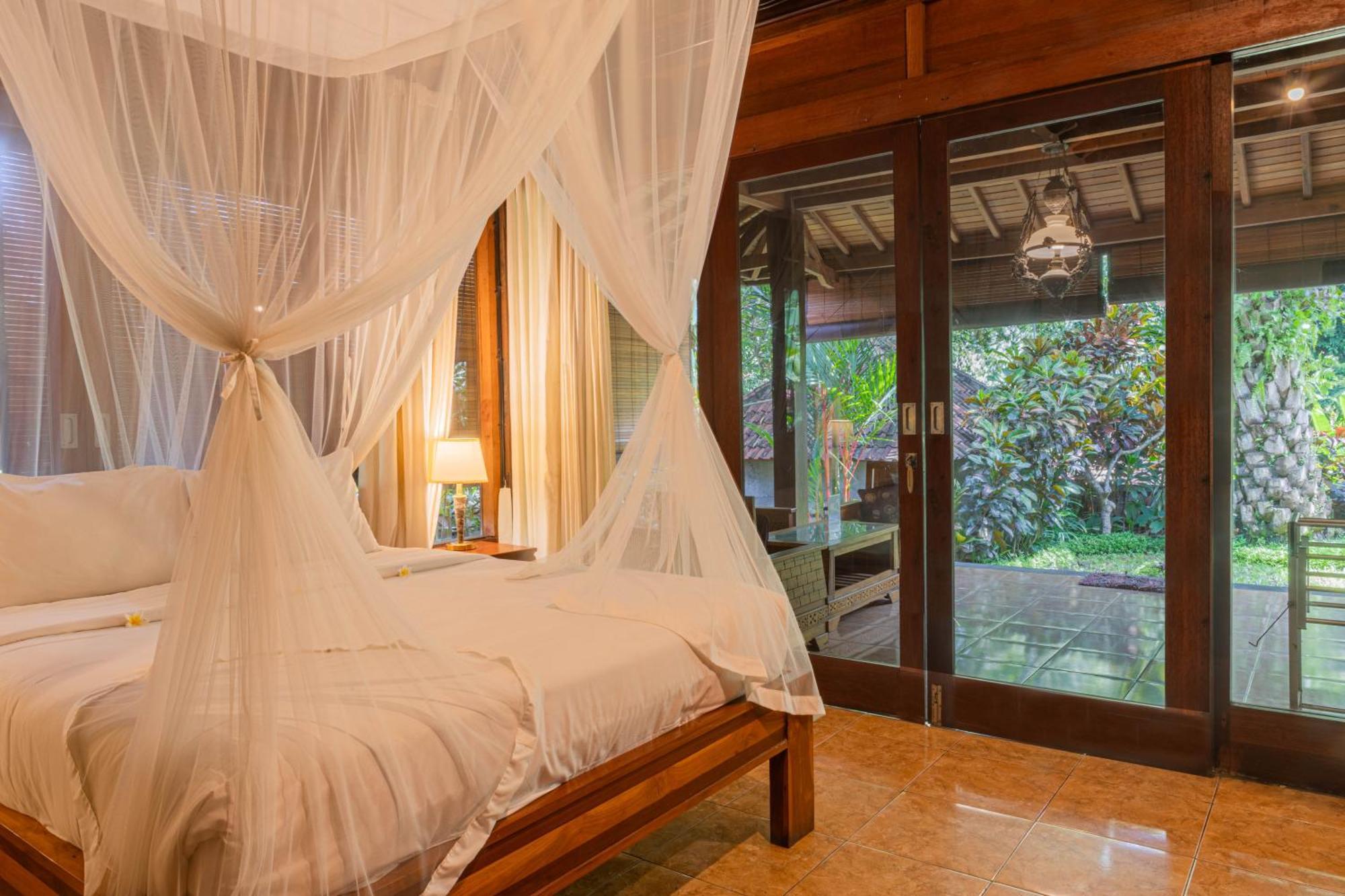Sari Bamboo Villas Ubud Esterno foto