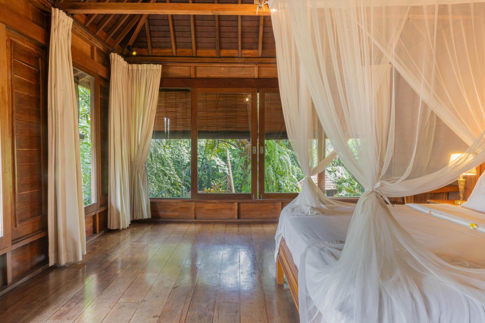 Sari Bamboo Villas Ubud Esterno foto
