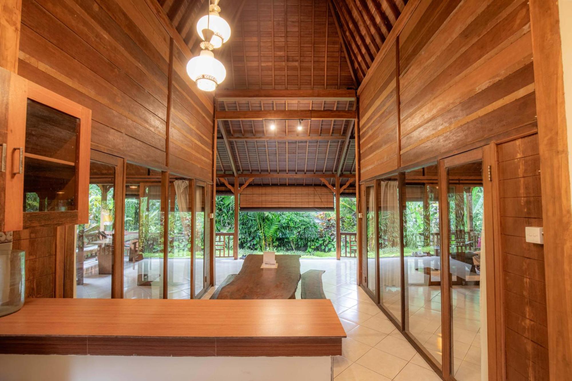 Sari Bamboo Villas Ubud Esterno foto