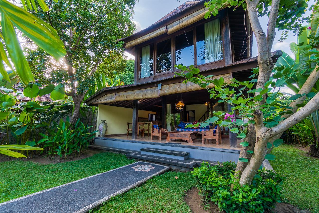 Sari Bamboo Villas Ubud Esterno foto