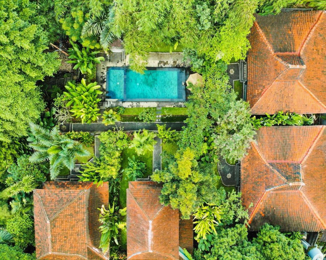 Sari Bamboo Villas Ubud Esterno foto