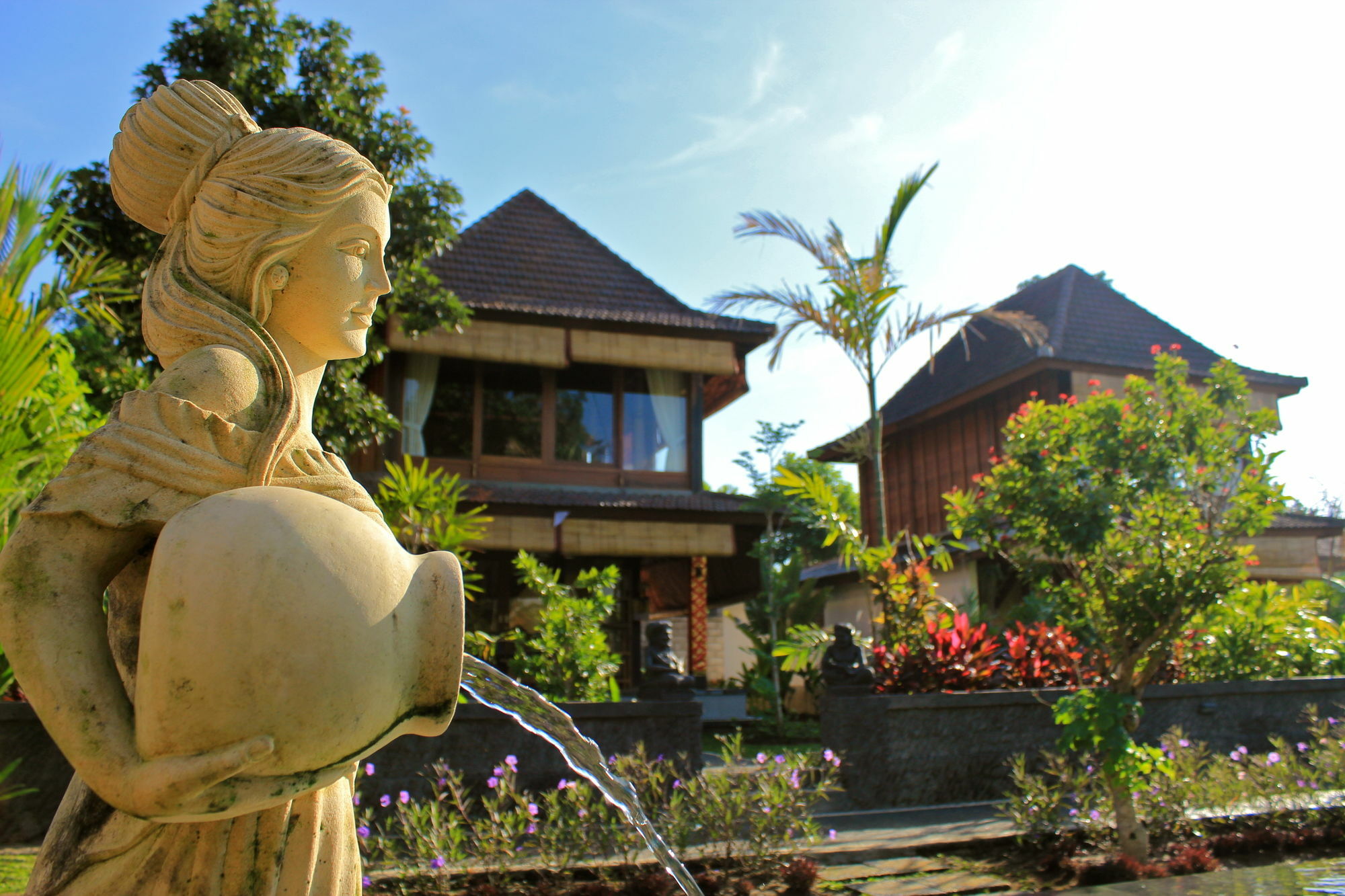 Sari Bamboo Villas Ubud Esterno foto